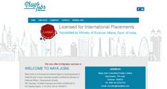 Desktop Screenshot of nayajobs.com